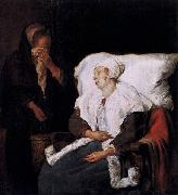 Gabriel Metsu The Sick Girl oil painting artist